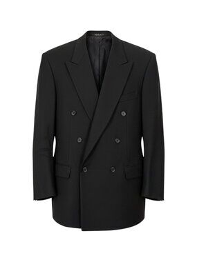 Kasper Wool Blazer Black 46L
